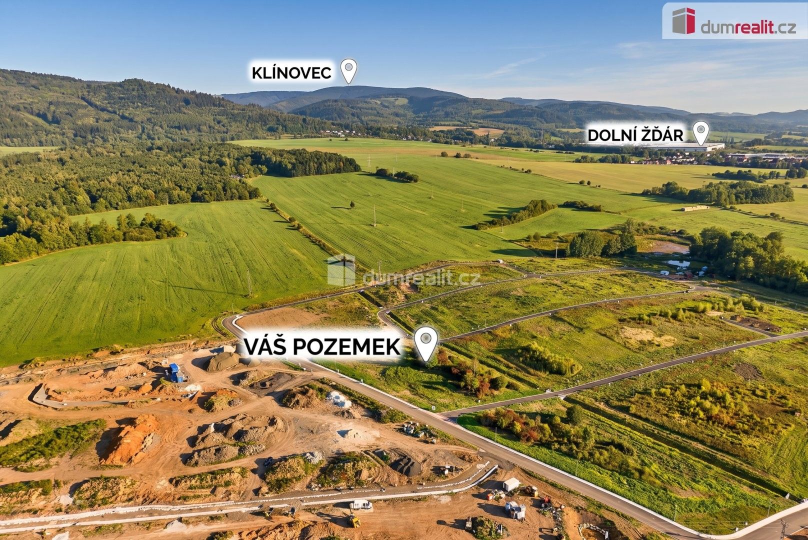 Pozemek pro bydlení · 550 m² · Kfely, Ostrov - 3