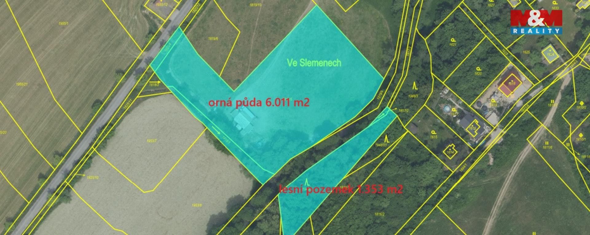 Prodej louka - K Hájku, Zadní Třebaň