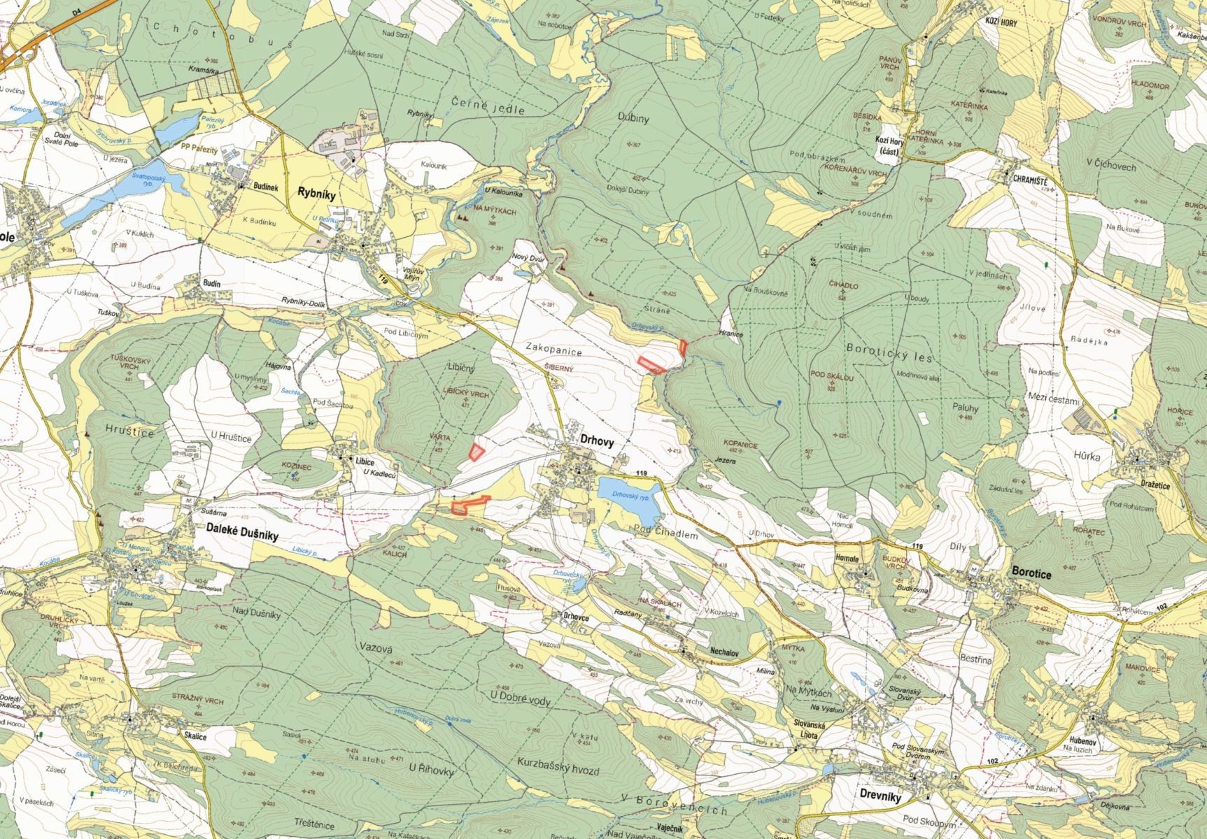 Louka · Drhovy - 3