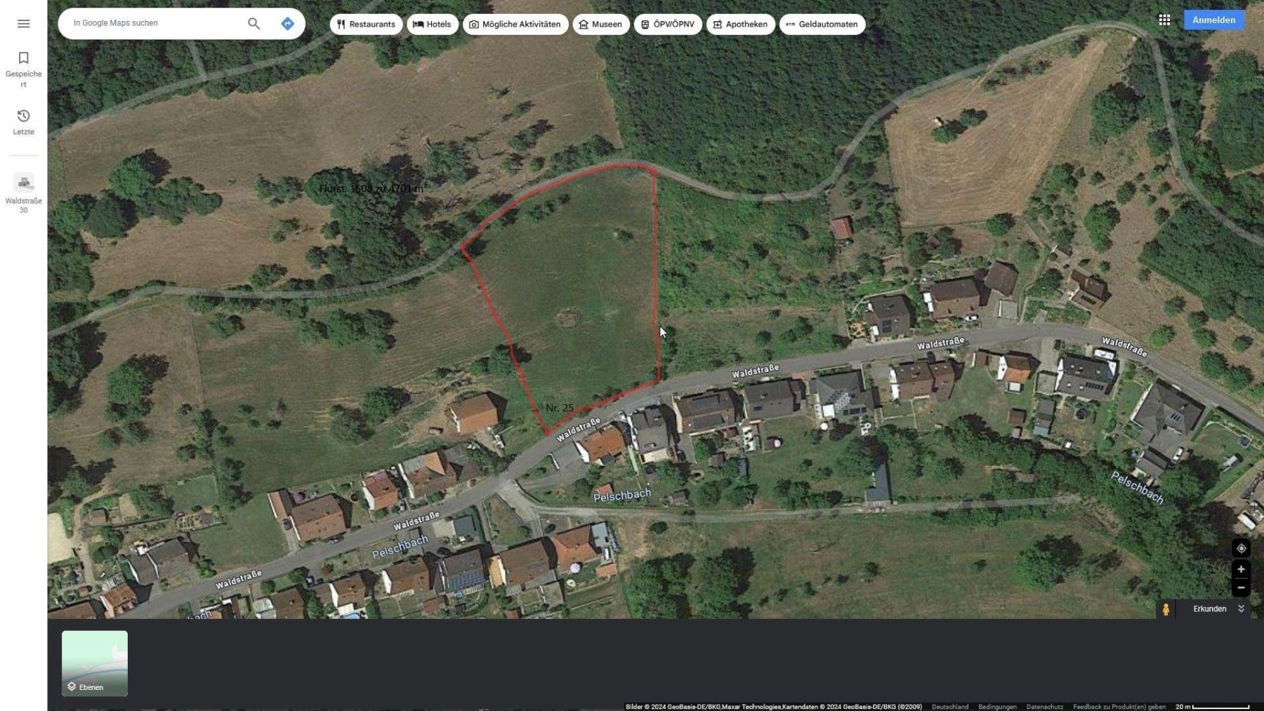 Pozemky pro bydlení, Waldstraße 25 - 27, , Porýní-Falc - 1