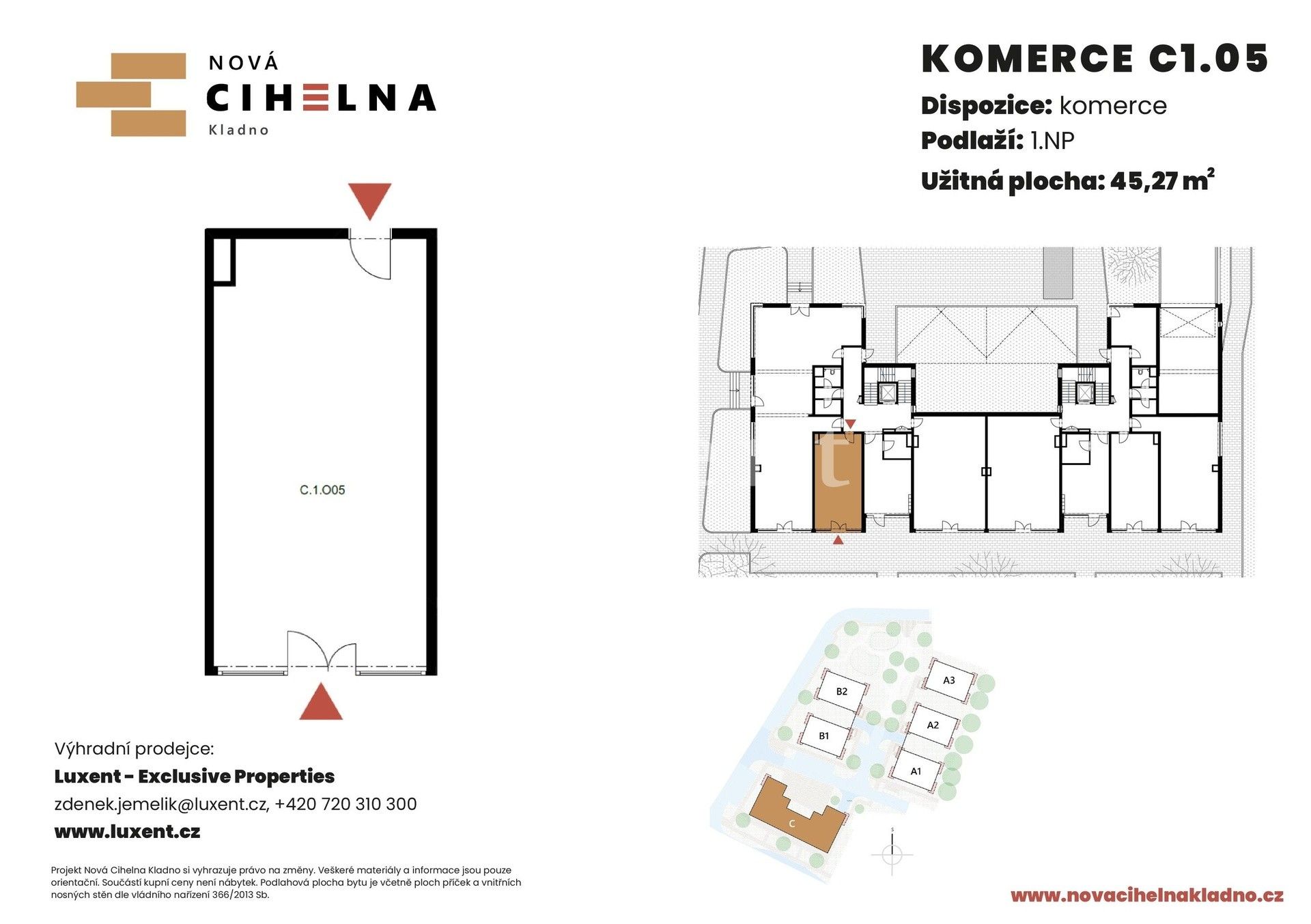 Prodej obchodní prostory - Kladno Rozdělov, 45 m² - 5