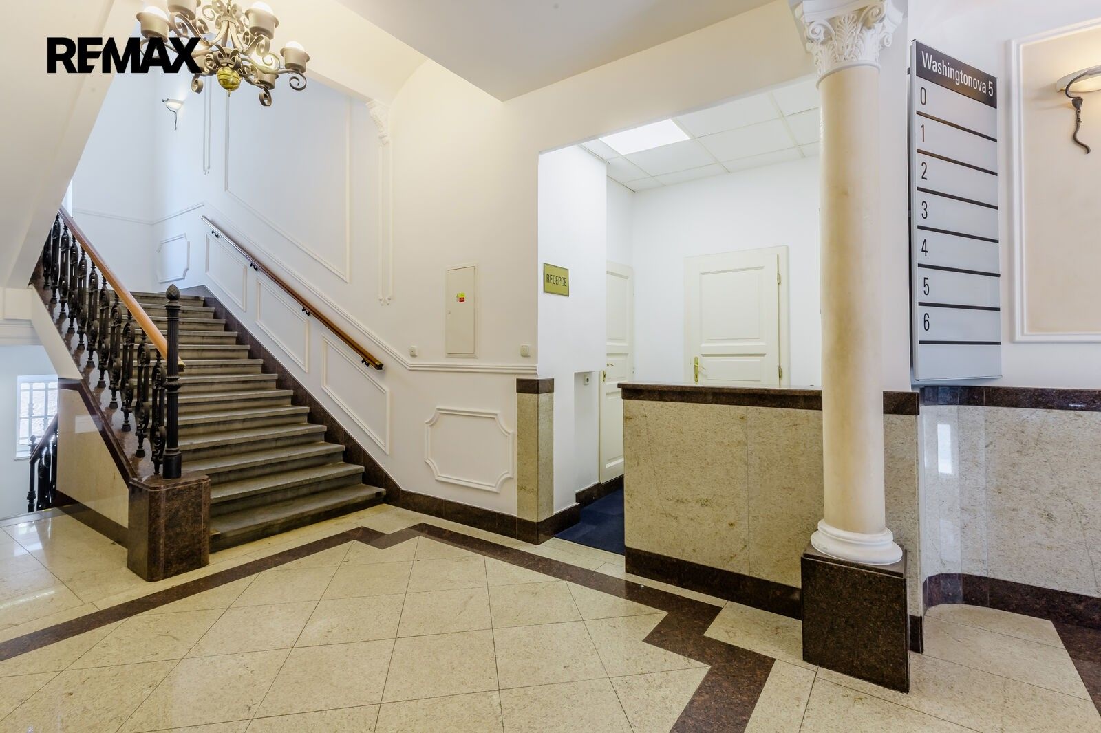 Pronájem kancelář - Washingtonova 1624, Praha Nové Město, 315 m² - 5