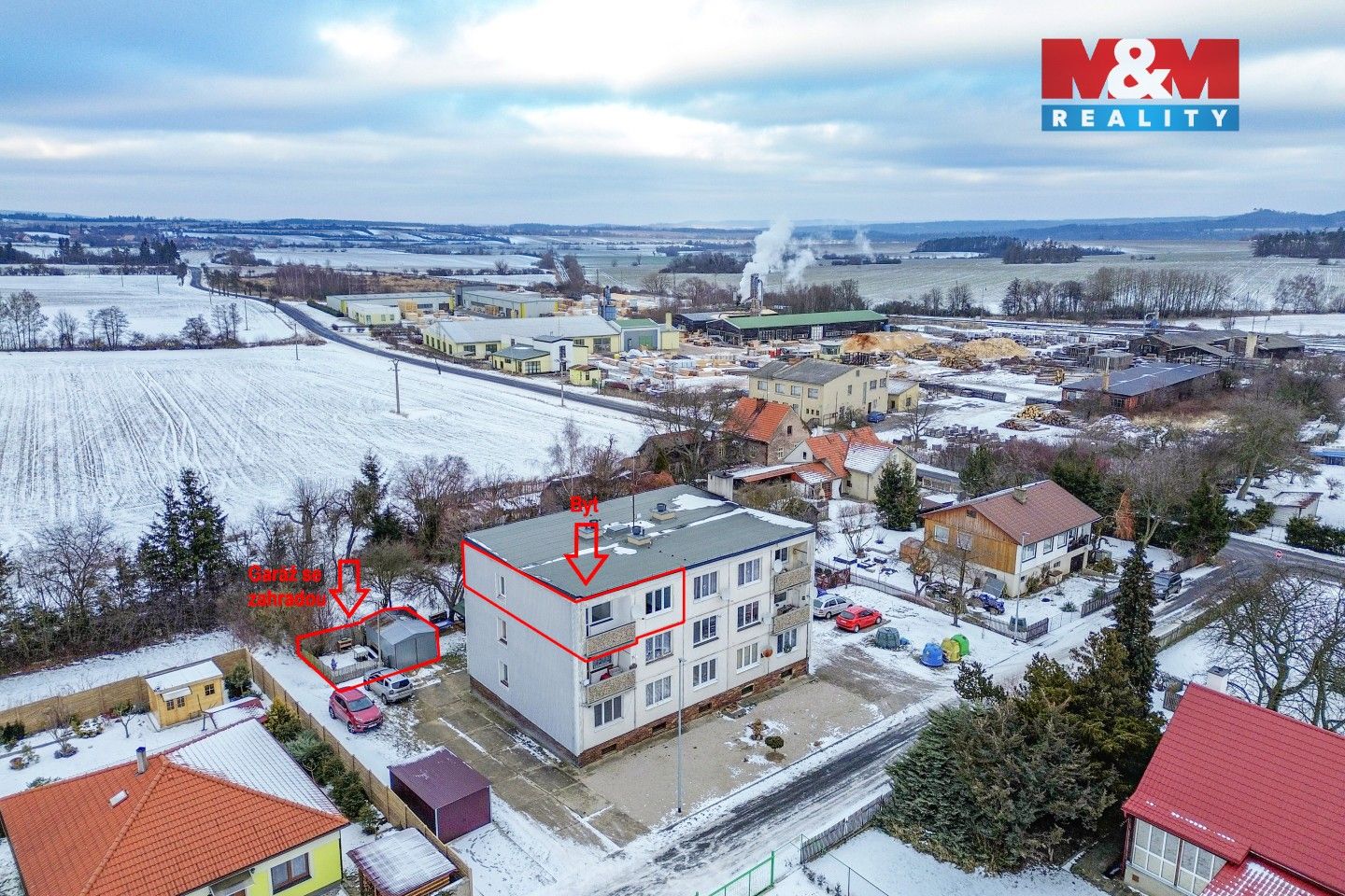 Prodej byt 4+1 - Blatno, 81 m²