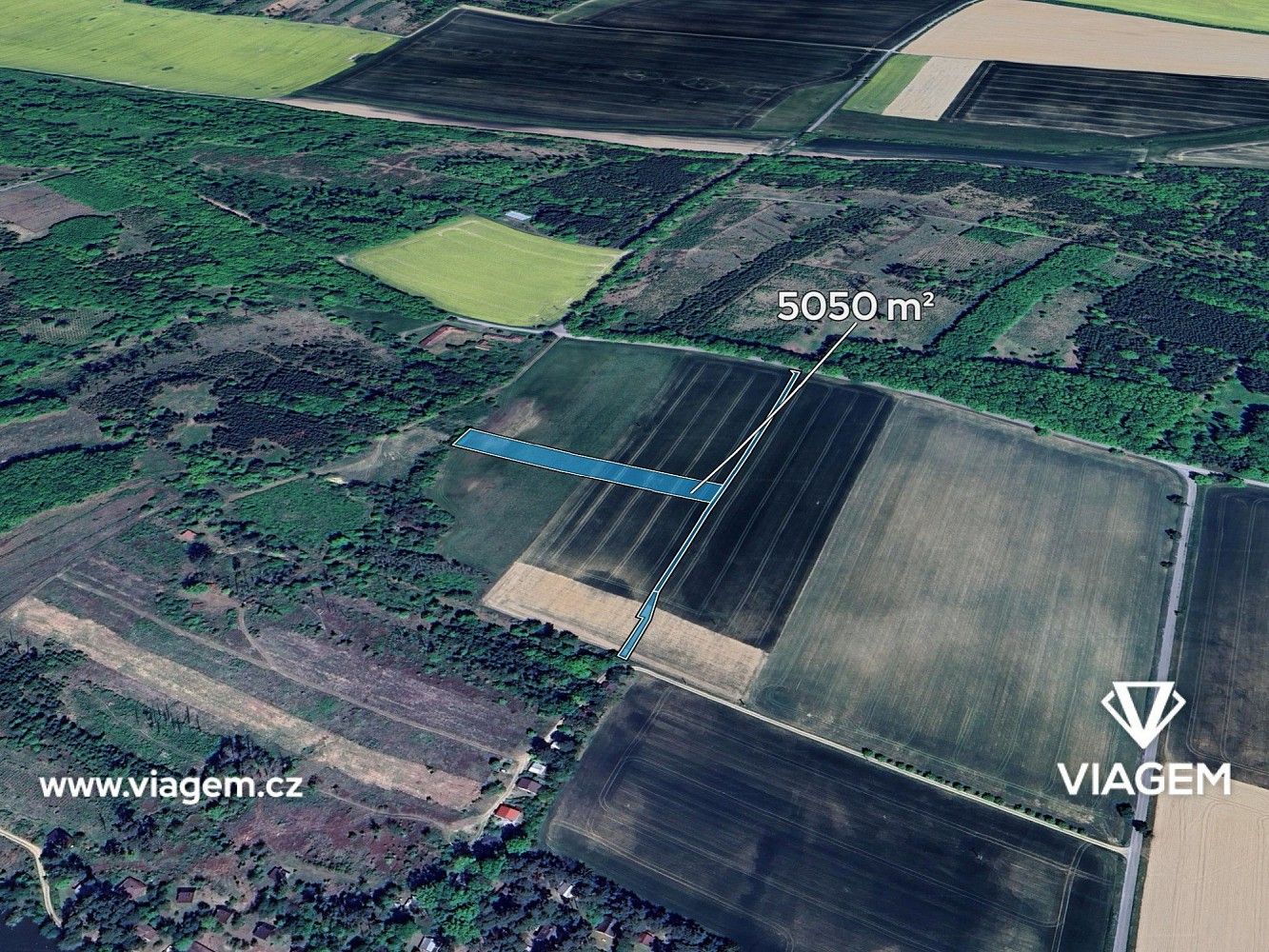 Zemědělský pozemek, 2 068 m²