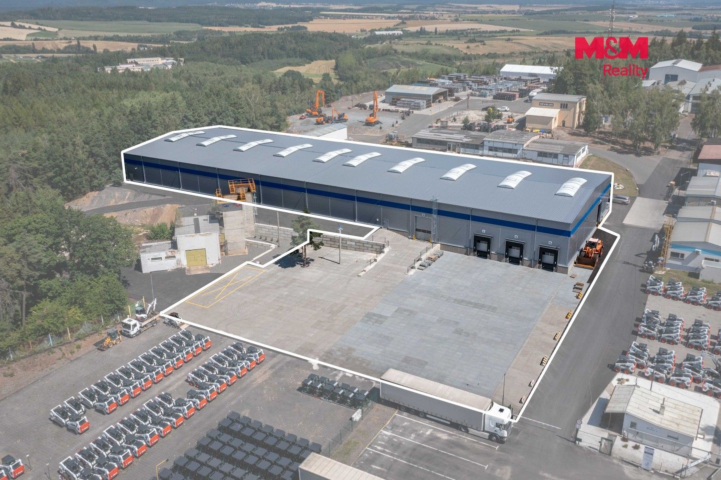 Sklady, Dubno, 3 885 m² - 2