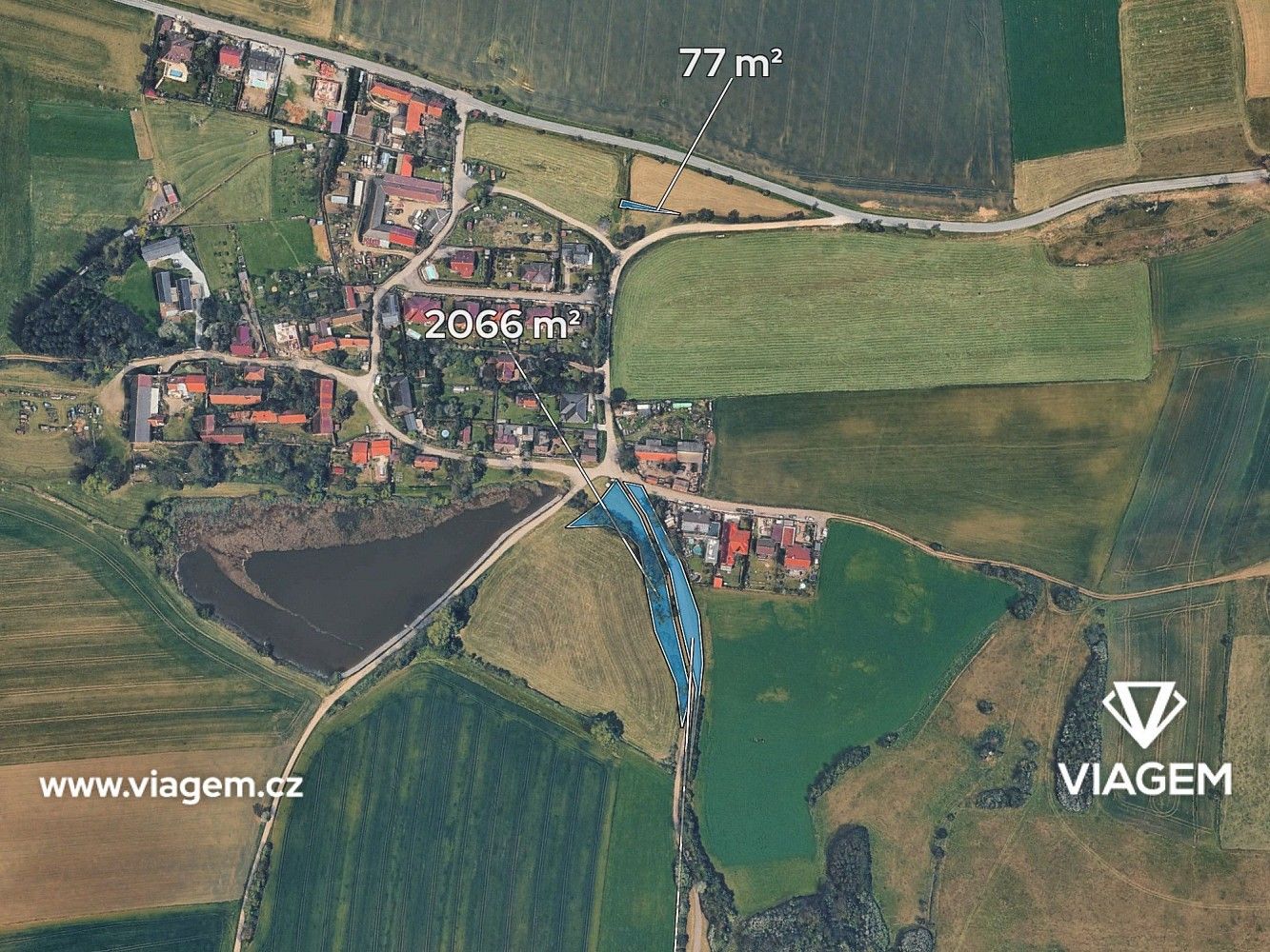 Prodej zahrada - Roblín, okres Praha-západ, Středočeský kraj - 2