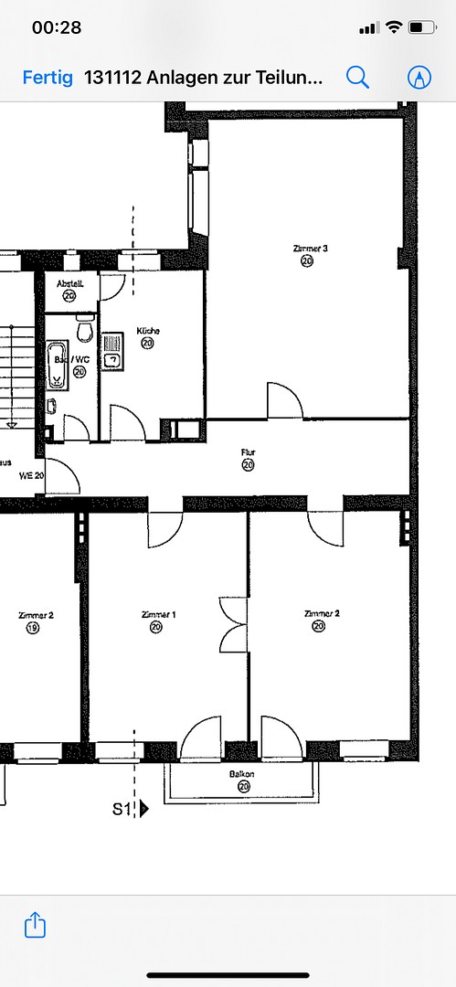 3+kk, Berlin Moabit Berlin 10551, 118 m² - 1