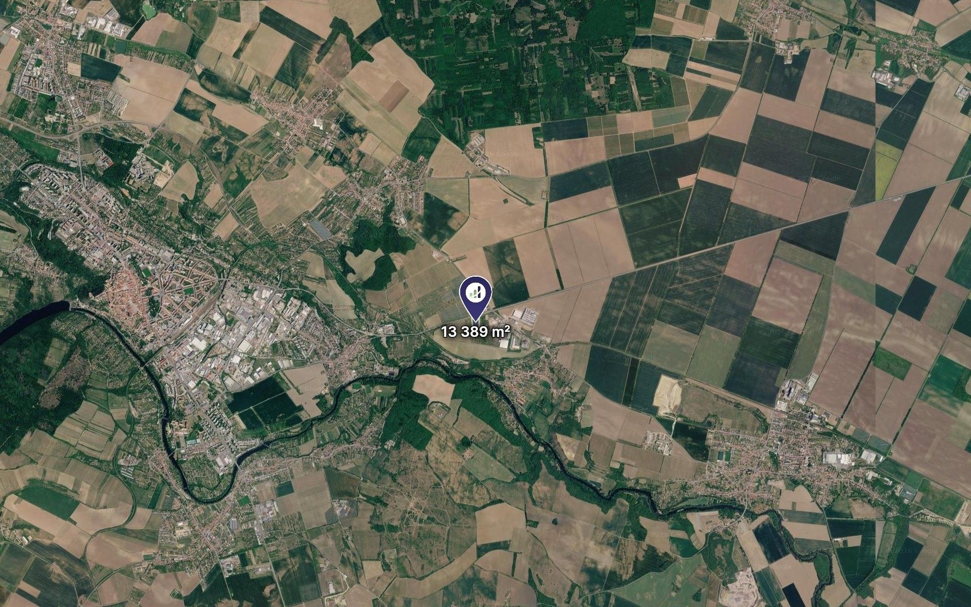 Komerční pozemky, Dyje, 13 389 m² - 2