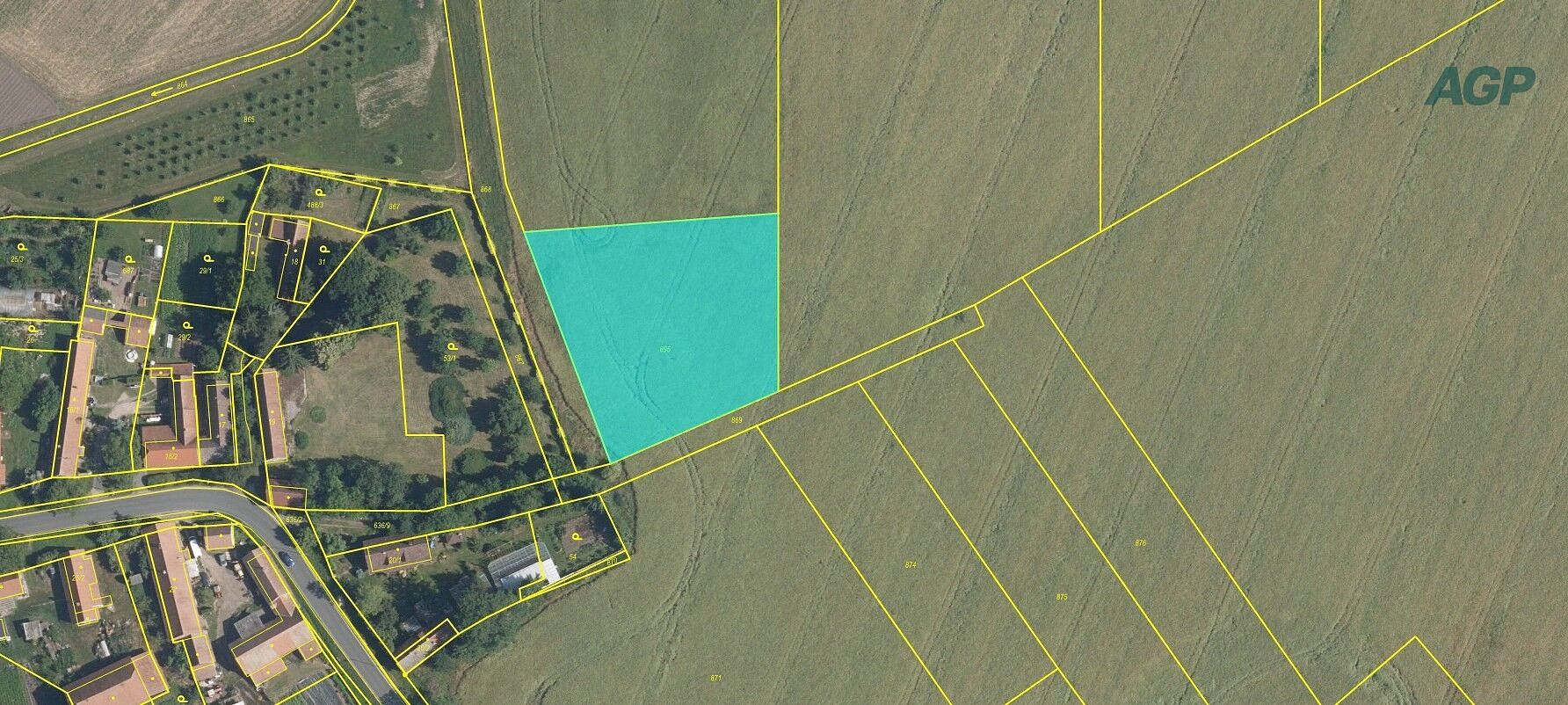 Prodej zemědělský pozemek - Křinec - Sovenice, okres Nymburk, Středočeský kraj - 2