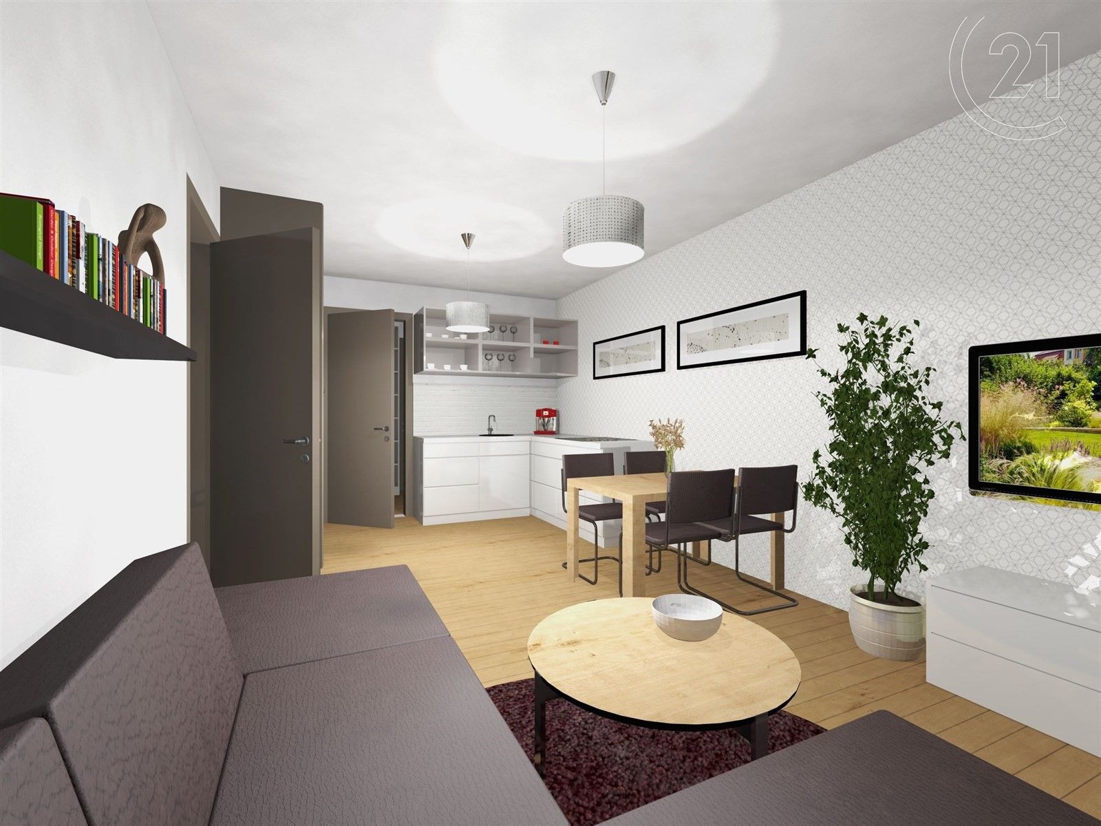 2+kk, nám. sv. Václava, Brandýs nad Labem-Stará Boleslav, 49 m²