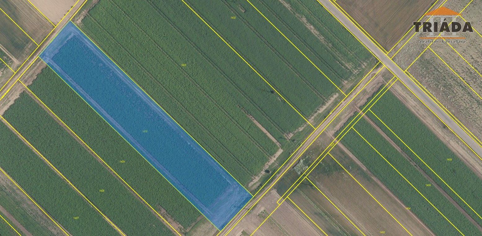 Zemědělské pozemky, Dřísy, 1 987 m²