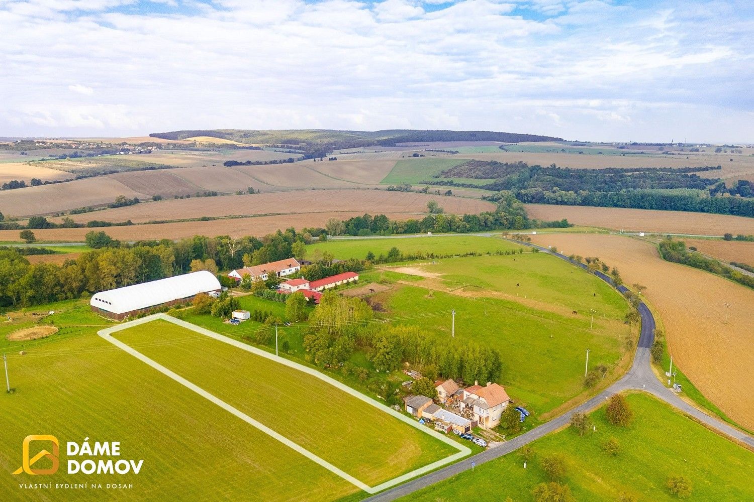 Pozemky pro bydlení, Soběsuky - Skržice, okres Kroměříž - 2
