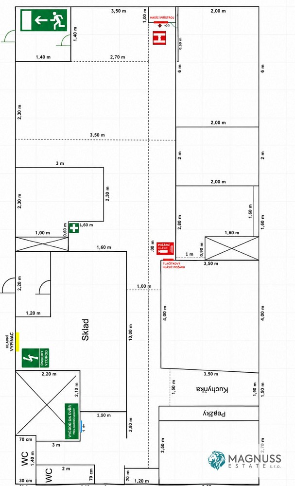Obchodní prostory, Zelená, Ostrava - Moravská Ostrava, 125 m² - 2