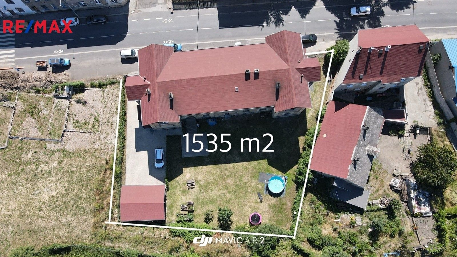 Činžovní domy, Důlní, Bílina, 510 m²