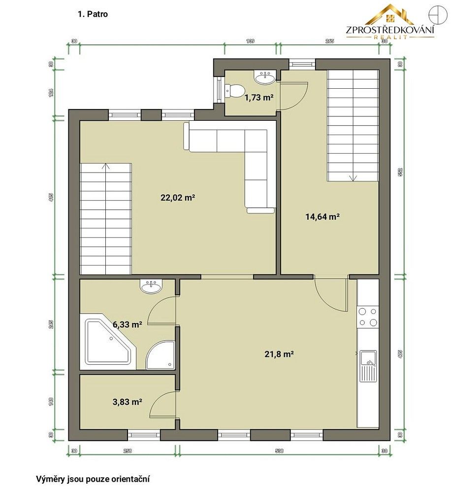 Prodej rodinný dům - Kraslice, okres Sokolov, Karlovarský kraj, 259 m² - 5