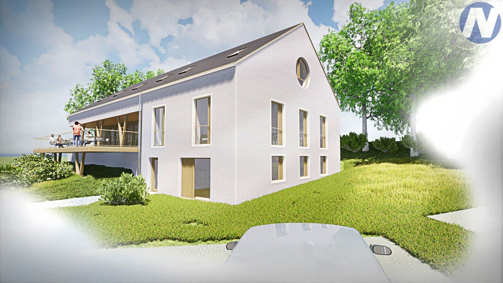 Ubytovací zařízení · 452 m² · Horní Planá Pernek - 3