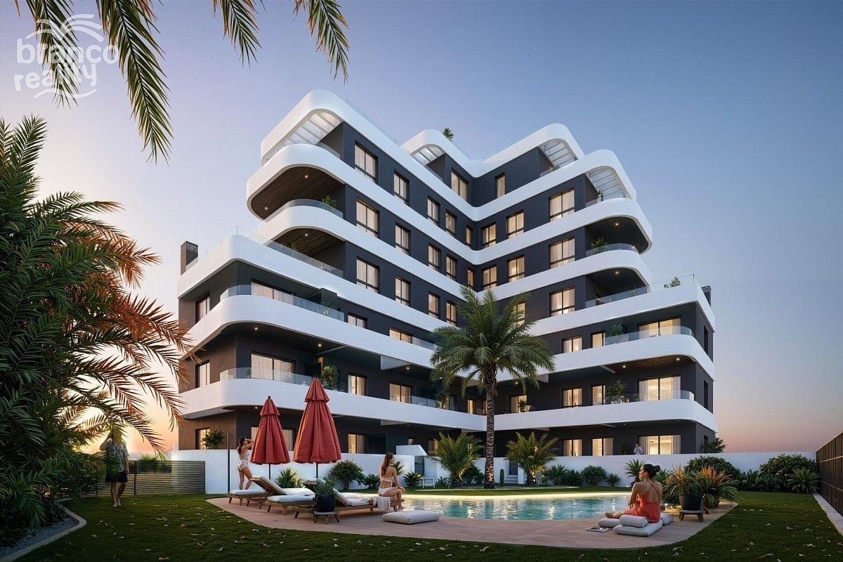 4+kk, Guardamar del Segura, Alicante, Španělsko, 93 m² - 2
