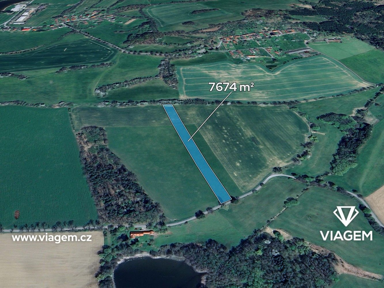 Zemědělský pozemek, 1 279 m²