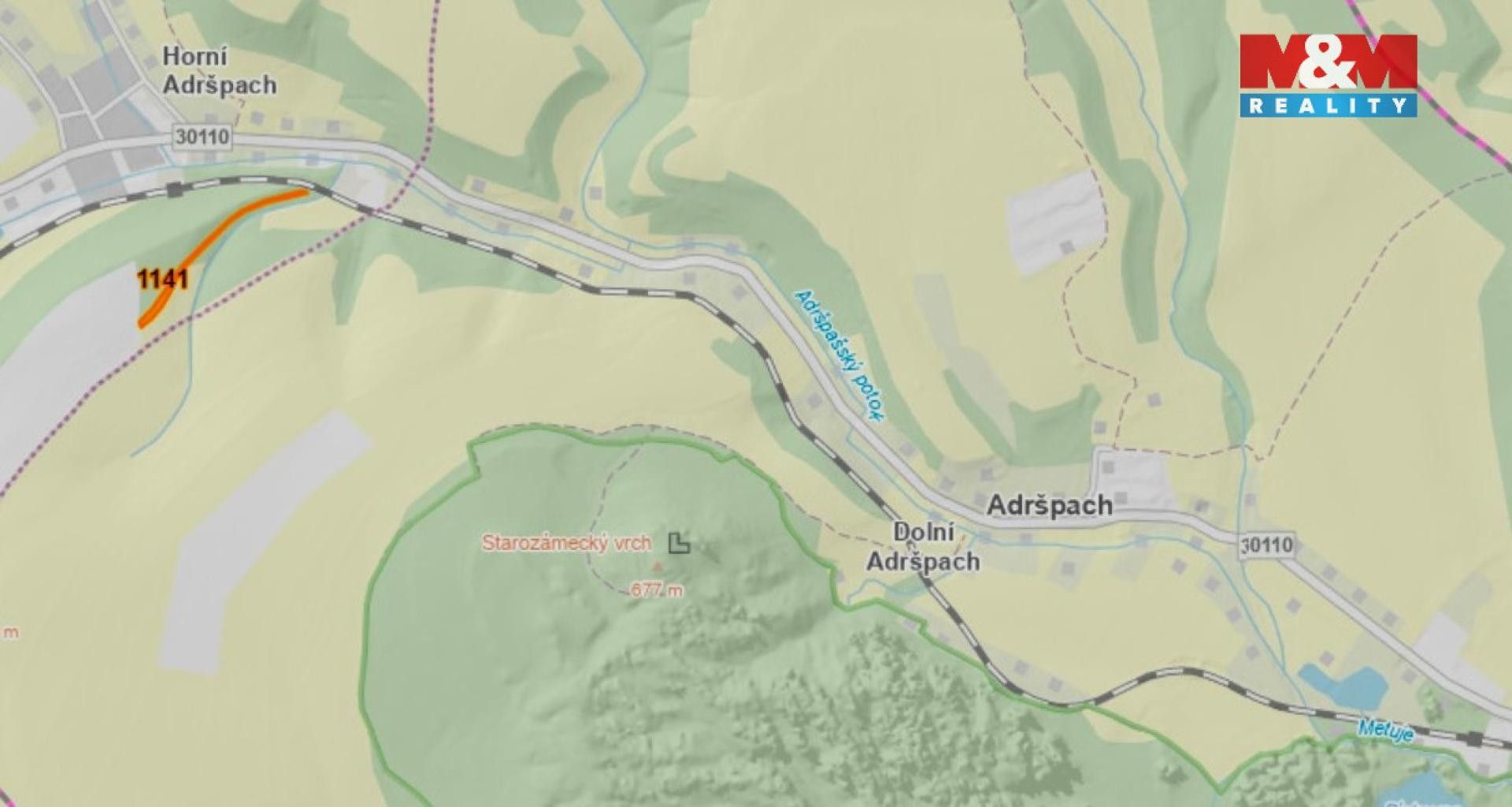 Prodej les - Horní Adršpach, Adršpach