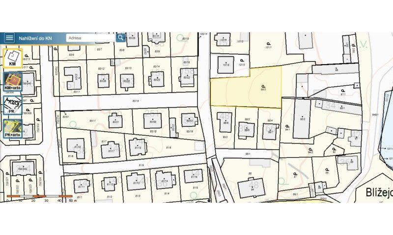 Prodej pozemek pro bydlení - Blížejov, 1 462 m²