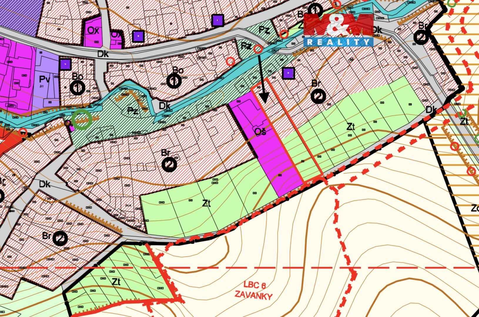 Pozemky pro bydlení, Nové, Hvězdlice