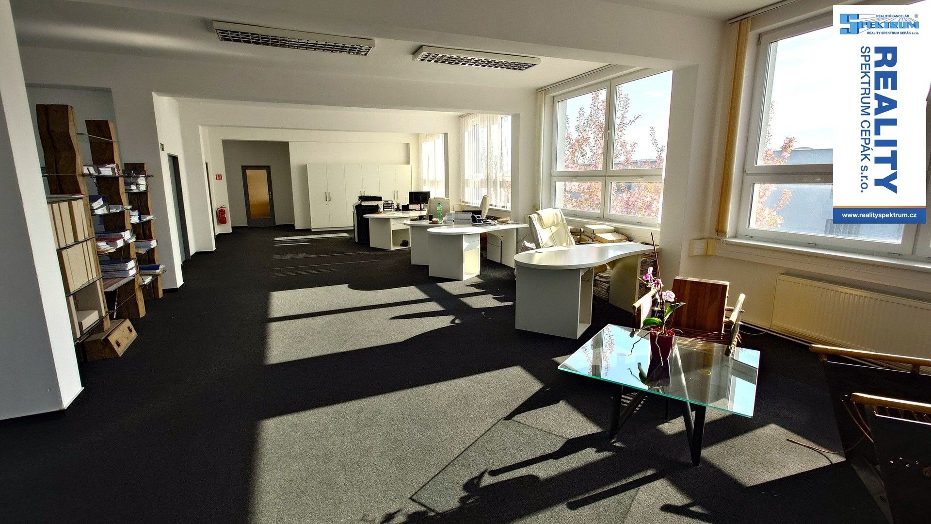 Pronájem kancelář - Hůrecká, Lišov, 235 m²