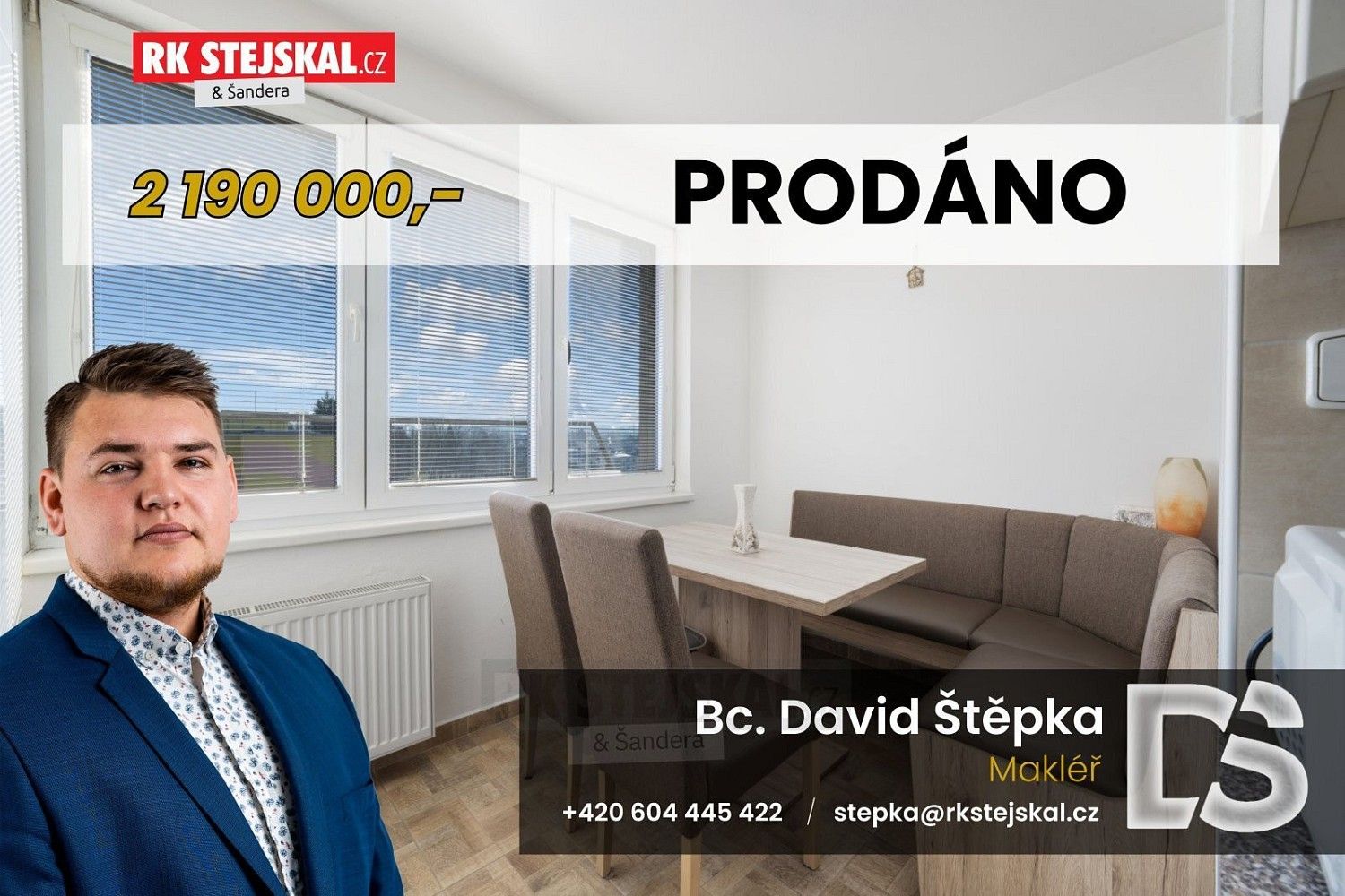 1+1, České Velenice, okres Jindřichův Hradec, Jihočeský kraj, 43 m² - 1
