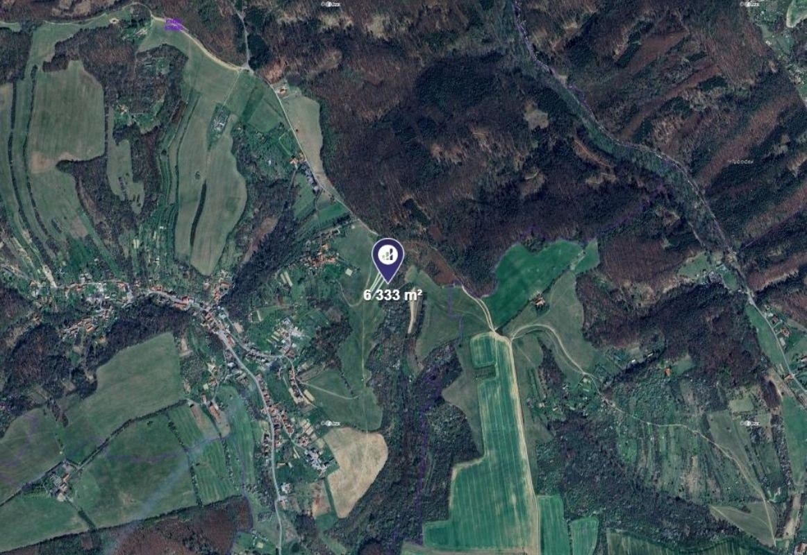 Prodej louka - Košíky, 6 333 m²