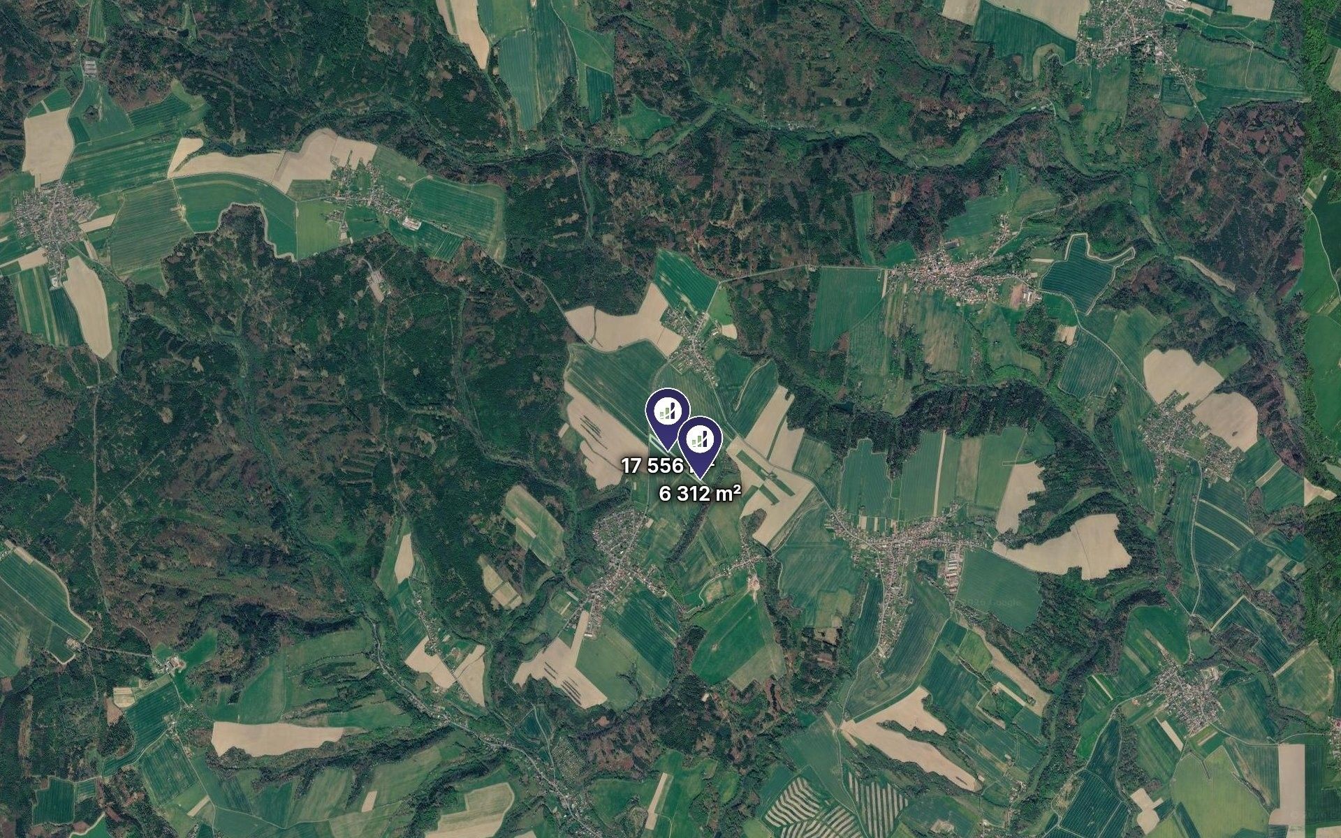 Zemědělské pozemky, Slatina, 23 868 m² - 2