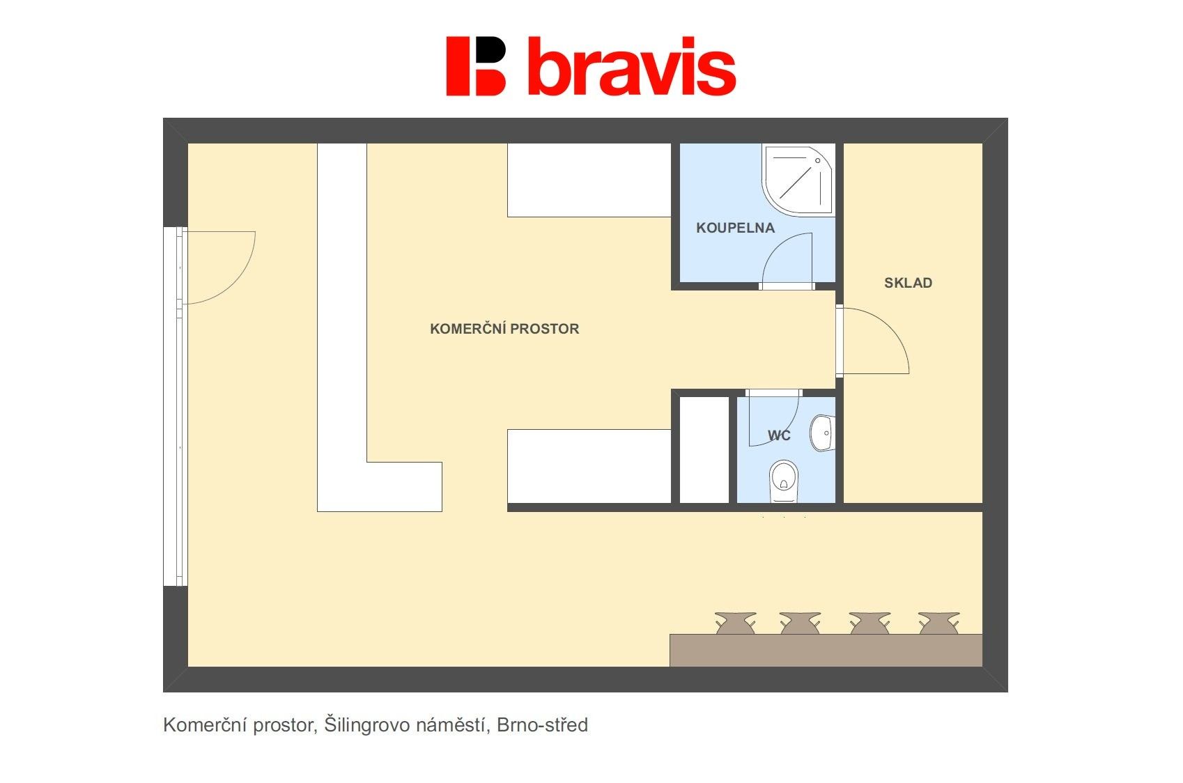 Restaurace · 60 m² · Starobrněnská 340, Brno Brno-město - 4