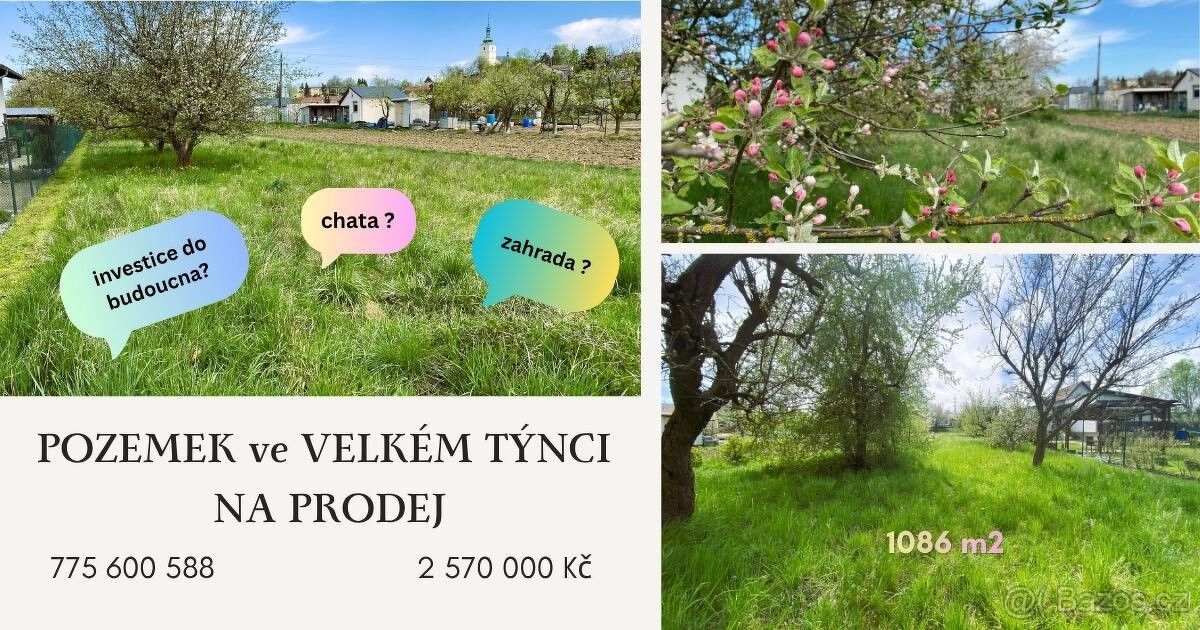 Pozemky pro bydlení, Velký Týnec, 783 72 - 1