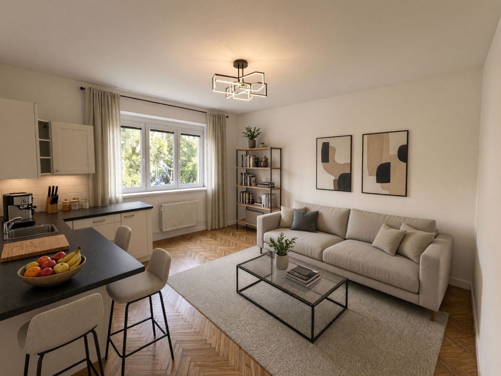 2+kk, Šestidomí, Praha - Bubeneč, 41 m² - 1