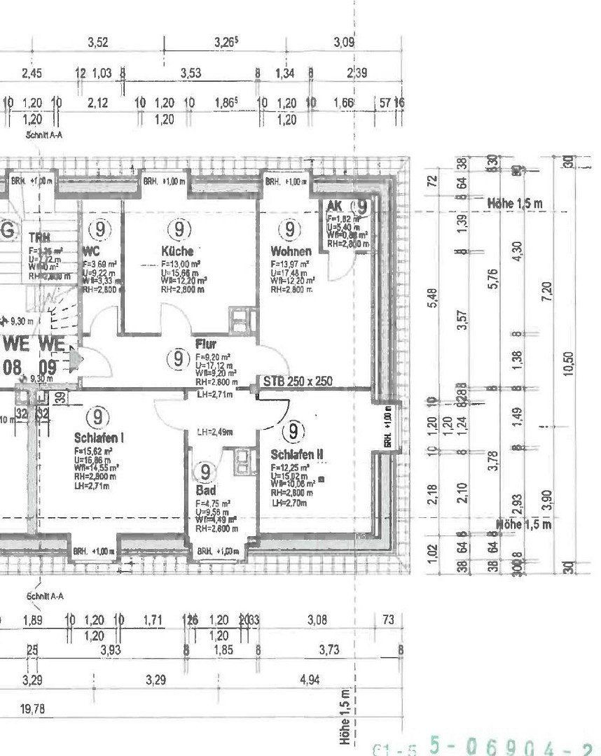 3+1, Huttropstr. 52 Essen Huttrop Nordrhein-Westfalen 45138, 67 m² - 1