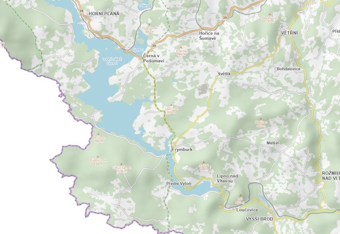 Komerční pozemek · Frymburk - 3