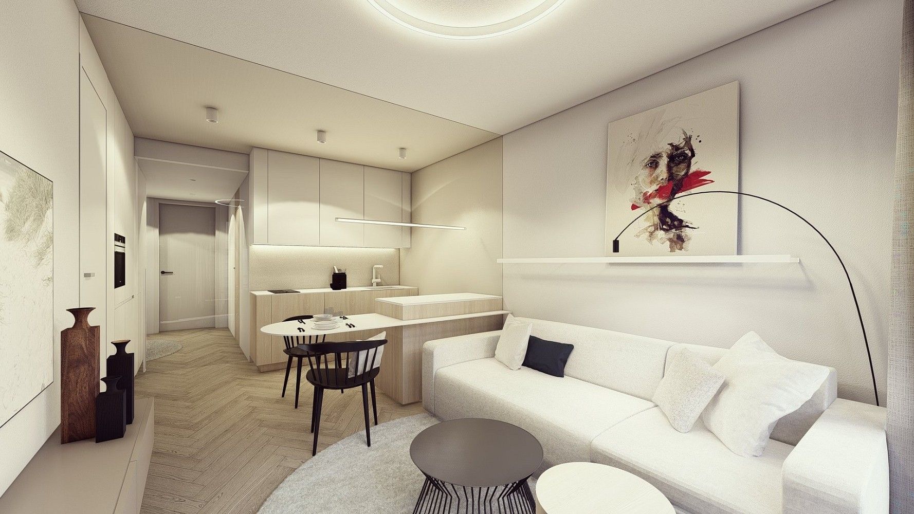 Byt 2+kk · 42 m² · Praha - Karlín, okres Praha 8, Hlavní město Praha - 3