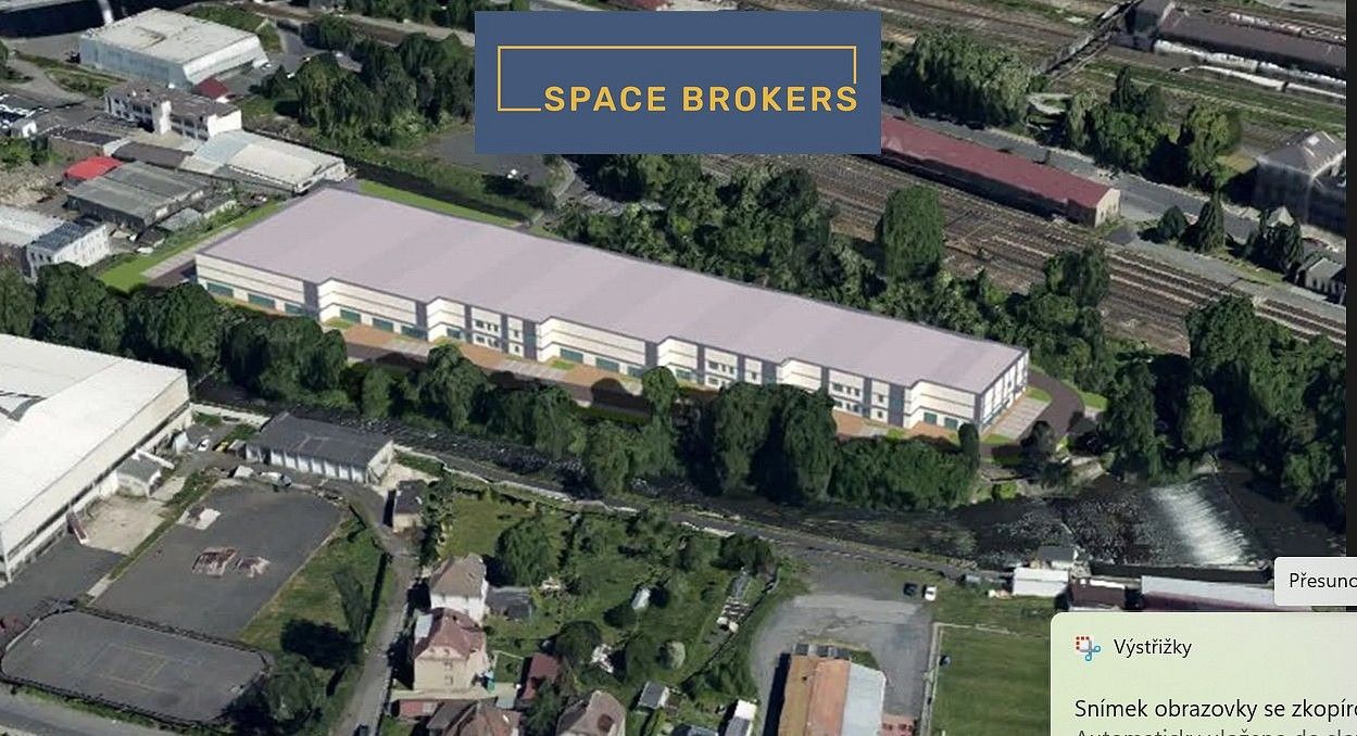 Sklady, Děčín, 7 100 m² - 2