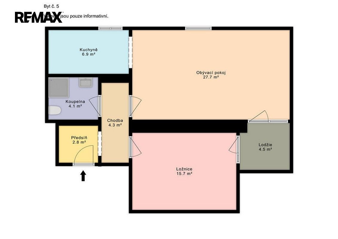 Byt 2+kk · 70 m² · Klučovská, Český Brod, okres Kolín - 3