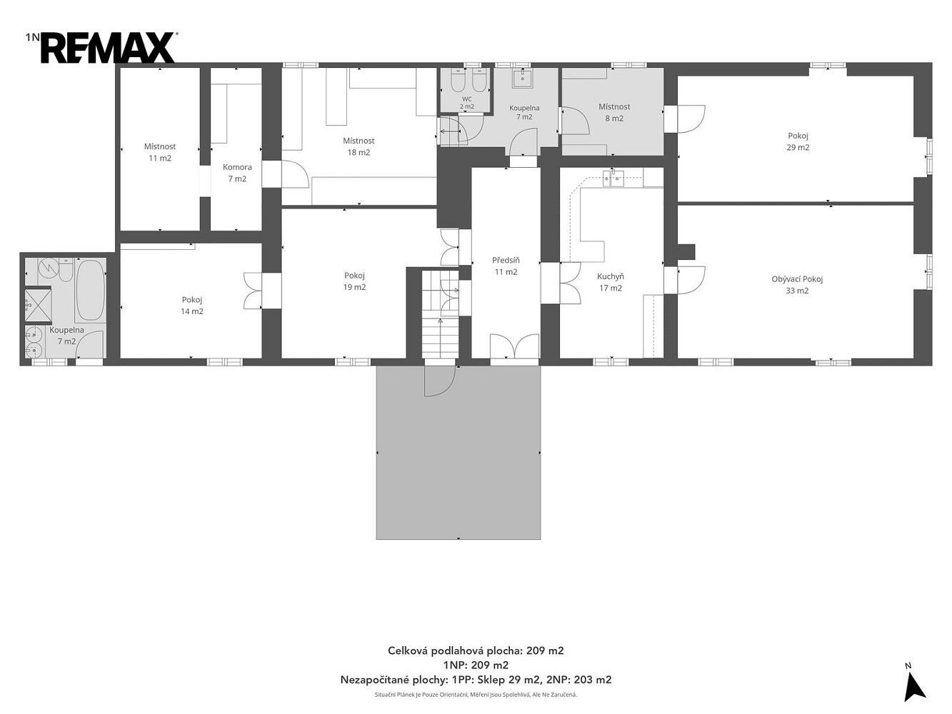 Prodej rodinný dům - Žabonosy, okres Kolín, 238 m² - 5