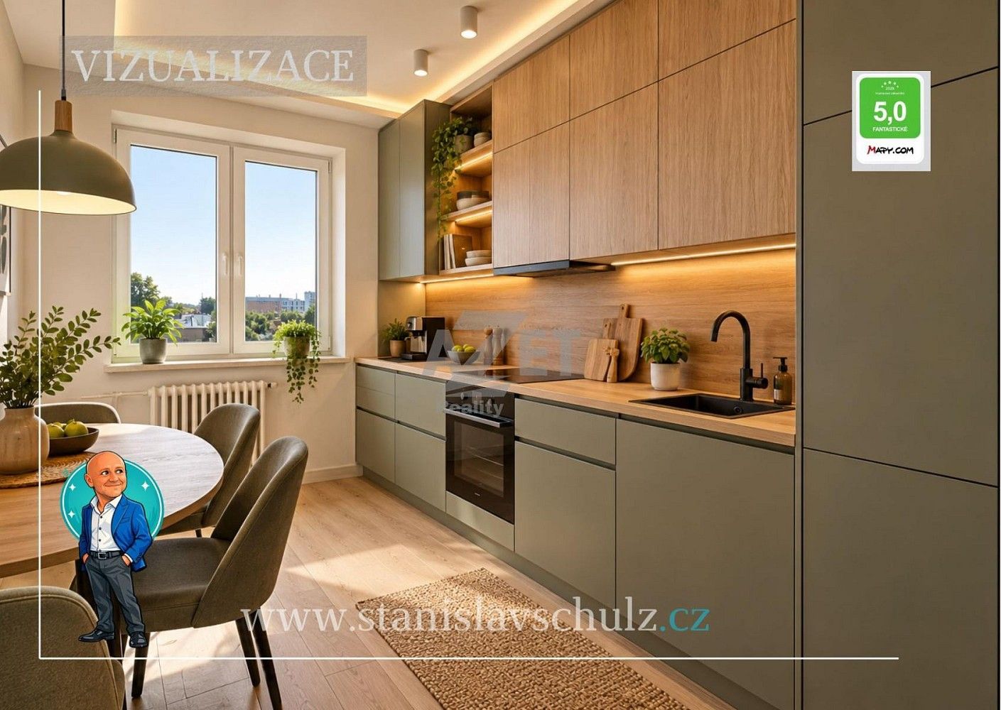 3+1, Kubalova, Ostrava - Výškovice, 62 m² - 2