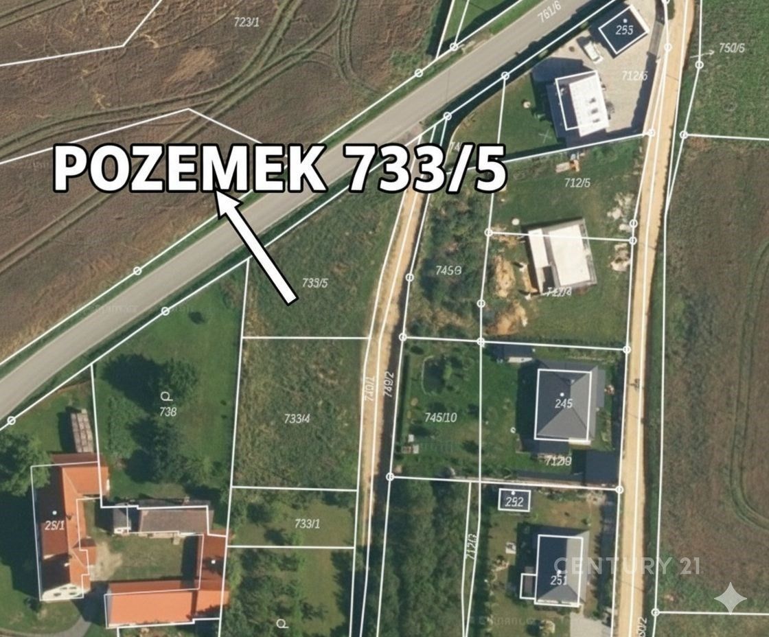 Prodej pozemek pro bydlení - Vrcovice