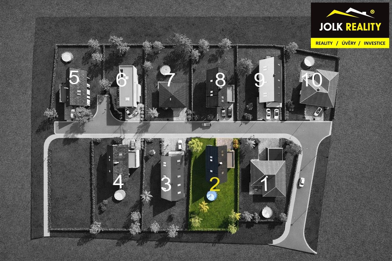 Pozemky pro bydlení, Služovice