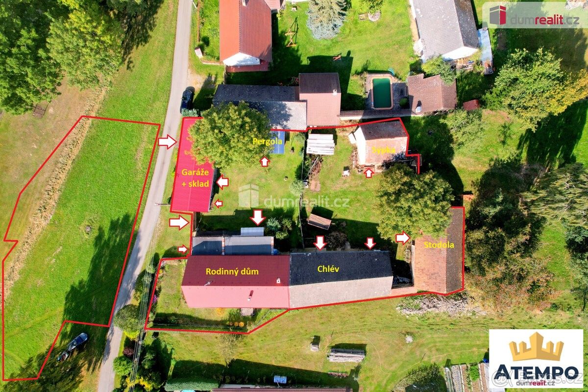 Prodej rodinný dům - Soběslav, 392 01