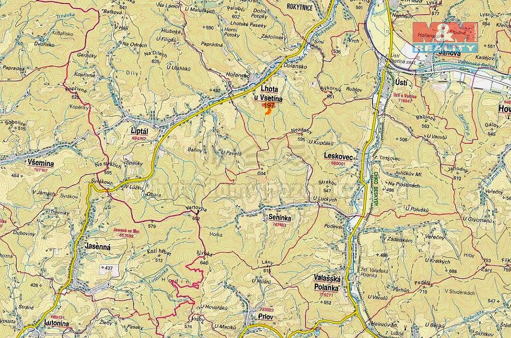 Prodej les - Lhota u Vsetína, okres Vsetín, Zlínský kraj - 5