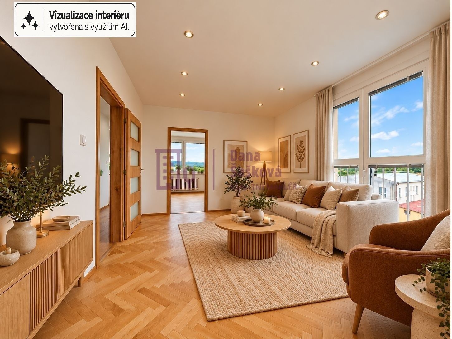 Prodej byt 3+1 - K. H. Borovského 555, Nová Bystřice, 62 m² - 1