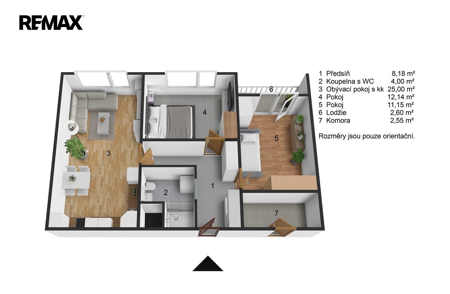 Byt 3+kk · 63 m² · Valentova, Praha 4 - Chodov - 2