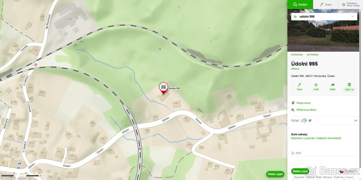 Prodej pozemek pro bydlení - Smržovka, 468 51