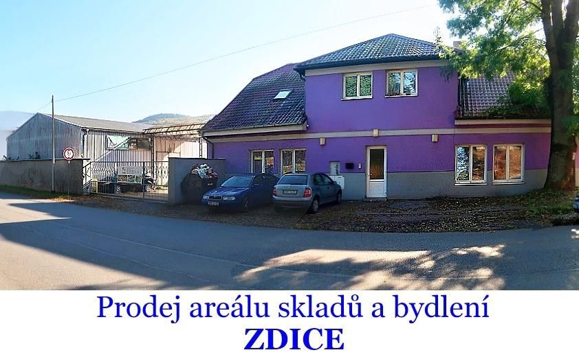 Výrobní prostory, Čs. armády, Zdice, 1 400 m² - 2
