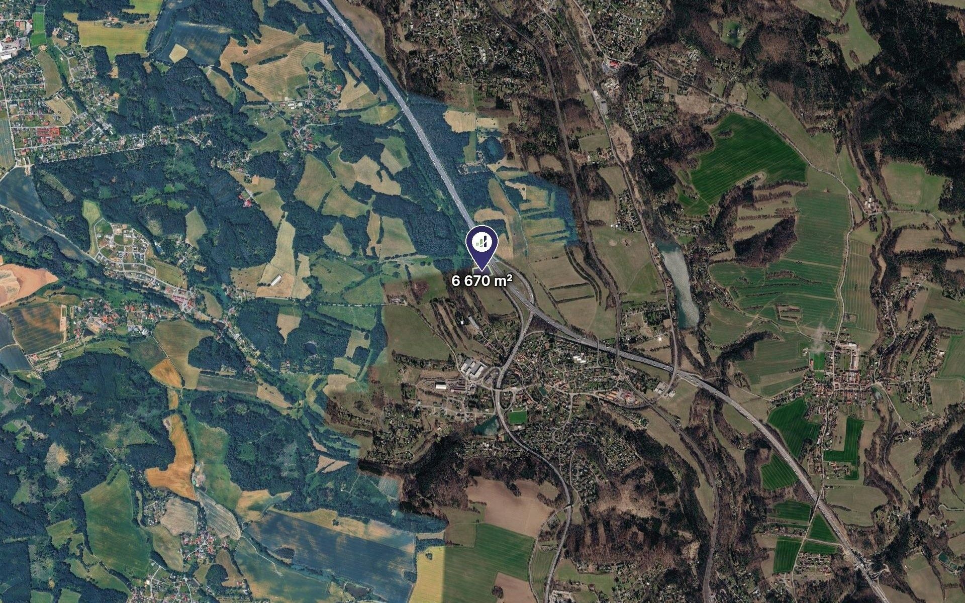 Zemědělské pozemky, Mirošovice, 6 670 m² - 2