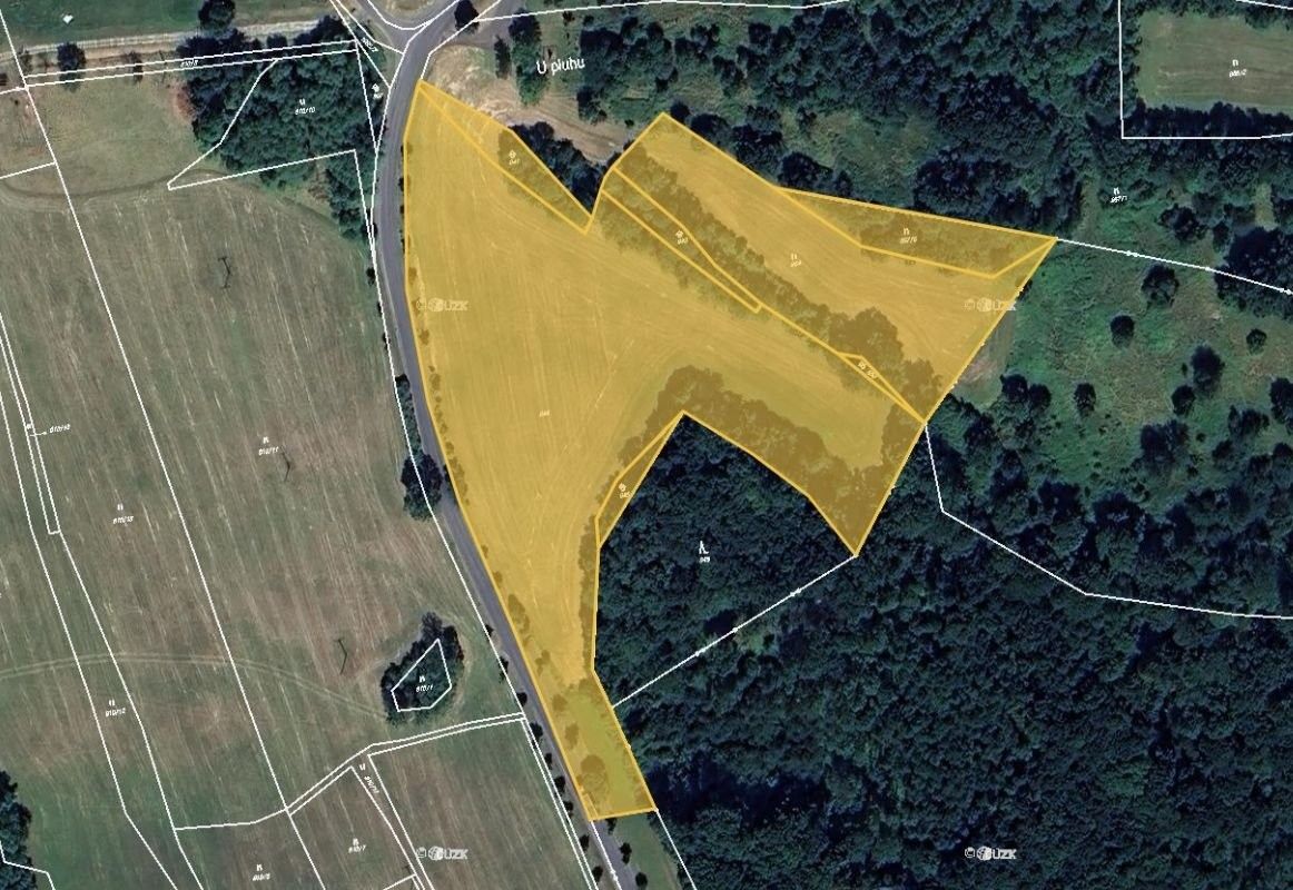 Prodej louka - Velemín, 116 519 m²