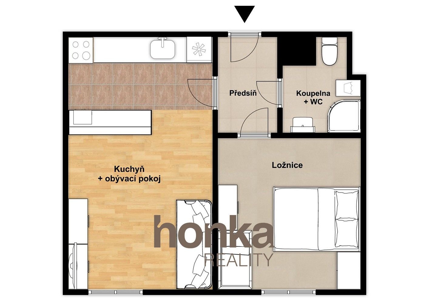 Byt 2+kk · 40 m² · Štúrova, Praha 4 - Krč - 4